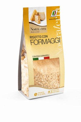 Risotto con formaggi 250 grammi/Risotto with cheese 250 grams Featured Image