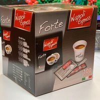 NAPOLI EXPRESS COFFEE PODS SINGLE DOSE STRONG WITH ACCESSORIES Featured Image