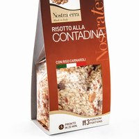 Risotto alla contadina "Panissa alla Vercellese 250 grammi/Risotto with sausage and beans 250 grams Featured Image