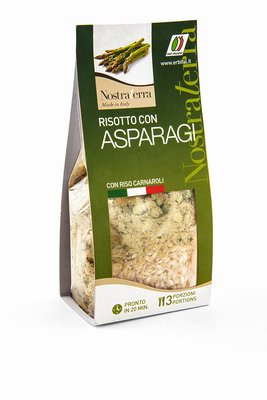 Risotto con asparagi grammi 250/Risotto with asparagus 250 grams Featured Image