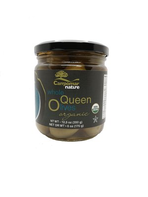 ORGANIC PITTED GORDAL (QUEEN) OLIVES Featured Image