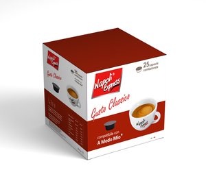 NAPOLI EXPRESS COFFEE CAPSULES SINGLE DOSE A MODO MIO - 25 PIECES Featured Image