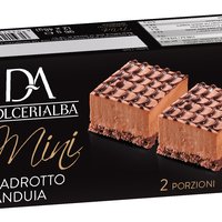 Mini Quadrotto Chocolate and Hazelnut 48g x 2 Featured Image