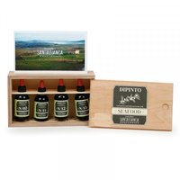 Box With 4 Aromatic Oils For Seafood Image
