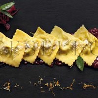 TORTELLI DI SALSICCIA STUFATA AL VINO ROSSO  -  RED WINE STEWED SAUSAGE TORTELLI Featured Image