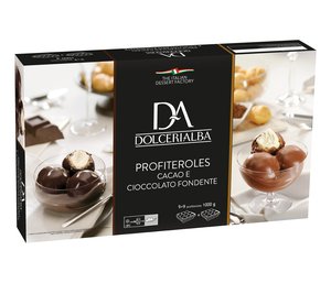 Profiteroles Cocoa + Dark Chocolate 500g + 500g Featured Image