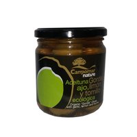 ORGANIC GORDAL OLIVES WITH GARLIC, THYME AND LEMON Featured Image