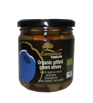 ORGANIC PITTED GREEN OLIVES Featured Image
