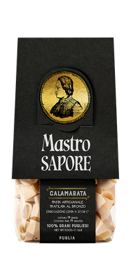 Bronze - Cut Pasta 100% Apulian Wheat - Mastro Sapore - Calamarata Featured Image
