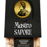 Bronze - Cut Pasta 100% Apulian Wheat - Mastro Sapore - Paccheri Rigati Featured Image