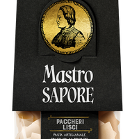 Bronze - Cut Pasta 100% Apulian Wheat - Mastro Sapore - Paccheri Lisci Featured Image