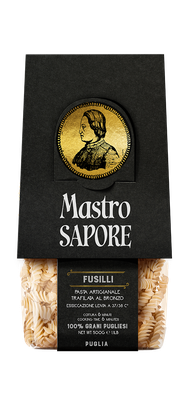 Bronze - Cut Pasta 100% Apulian Wheat - Mastro Sapore - Fusilli Featured Image