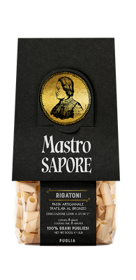 Bronze - Cut Pasta 100% Apulian Wheat - Mastro Sapore - Rigatoni Featured Image