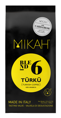MIKAH TURKU N.6 WITH CARDAMOM turkish coffee powder Featured Image