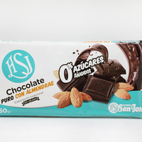 PURE SUGAR-FREE CHOCOLATE WITH ALMONDS HORNO SAN JOSÉ Featured Image