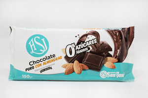 PURE SUGAR-FREE CHOCOLATE WITH ALMONDS HORNO SAN JOSÉ Featured Image