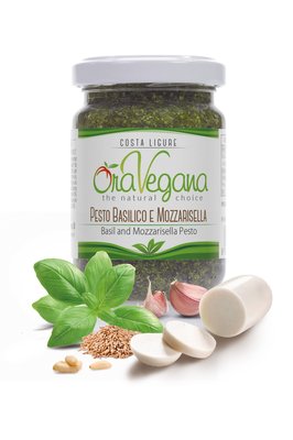 VEGAN GENOVESE PESTO WITH MOZZARISELLA® Featured Image