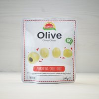 Pitted green olives with chilli Featured Image