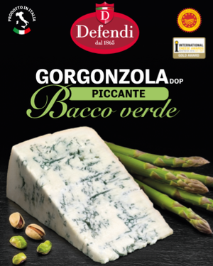GORGONZOLA DOP PICCANTE "Bacco Verde" Featured Image