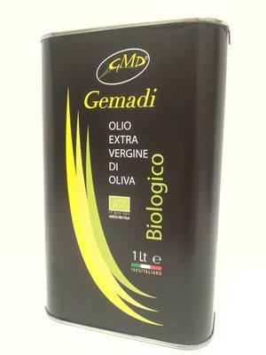 Can 1 L Organic Extra Virgin Olive Oil Gemadi Featured Image