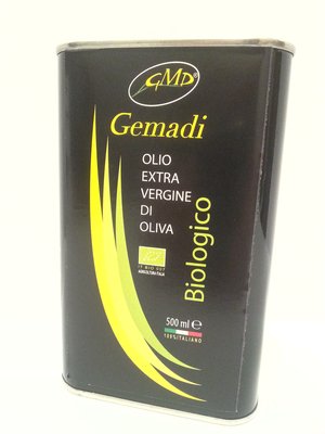 Can 500 ml Organic Extra Virgin Olive Oil Gemadi Featured Image