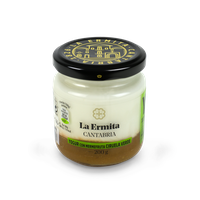 SWEETENED NATURAL CREAMY YOGURT WITH GREEN PLUM MERMEFRUTA (JAM) LA ERMITA Featured Image