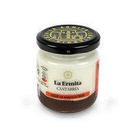 SWEETENED NATURAL CREAMY YOGURT WITH SRAWBERRY MERMEFRUTA (JAM) LA ERMITA Featured Image