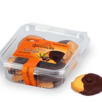 Meliga biscuits with chocolate. Featured Image