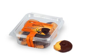 Meliga biscuits with chocolate. Featured Image
