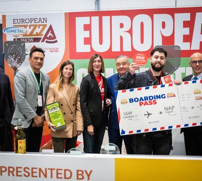 Nicola Falanga with Competition Sponsors