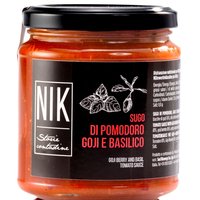 TOMATO SAUCE WITH GOJI BERRIES AND BASIL 275g Featured Image