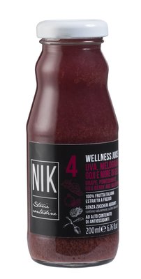 WELLNESS JUICE n.4 – GRAPE, POMEGRANATE, GOJI BERRY AND MULBERRY 200 ml Featured Image