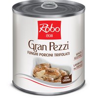 “GRAN PEZZI” FUNGHI PORCINI TRIFOLATI CON CREMA Featured Image