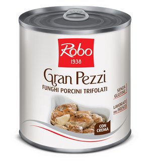 “GRAN PEZZI” FUNGHI PORCINI TRIFOLATI CON CREMA Featured Image