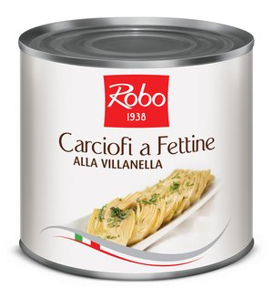 CARCIOFI A FETTINE ALLA VILLANELLA in olio “100% ITALIA” Featured Image