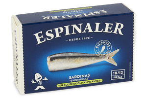 ESPINALER BABY SARDINES IN SPICY SAUCE 10/12 CLASSIC LINE Featured Image
