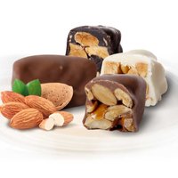 CRUNCHY CHOCOLATE TORRONCINI WITH ALMONDS Featured Image