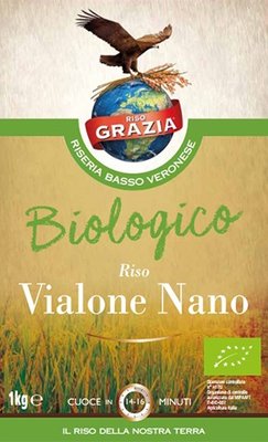 Vialone Nano Biologico (Organic) Rice 1kg. Featured Image
