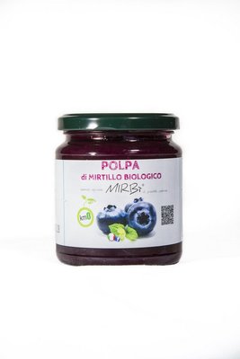 Polpa di mirtilli biologica 300 g Image