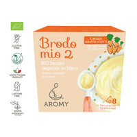 Brodo mio 2 | Organic vegetable broth in pyramid bags Featured Image