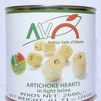 Artichokes hearts in light brine in tin Featured Image