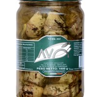 Grilled halved artichokes "Romana style" in oil Featured Image