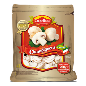 Sliced champignon in brine (funghi champignon al naturale) - 1700g Featured Image