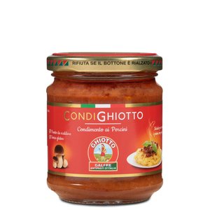 Condighiotto g. 180, condiment with mushrooms and tomato Featured Image