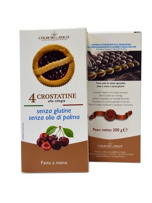 Crostatina di meliga alla ciliegia Featured Image