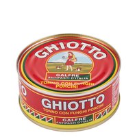 Ghiotto, tuna fish with porcini mushrooms g. 160 Featured Image