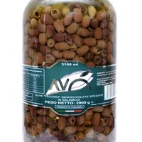 Pitted Leccino olives with spices Featured Image