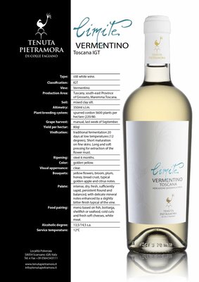 Limite, Vermentino IGT Toscana Featured Image