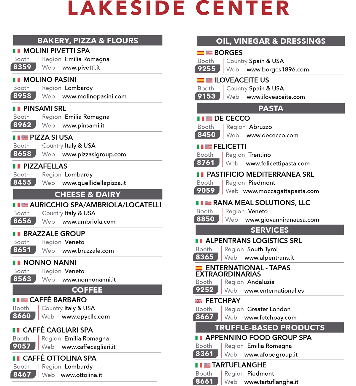 Bellavita Chicago 2023 Exhibitor List Bellavita Expo