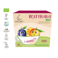 FRUTTISANA BIO Lightness | Natural and organic plum and orange tea Featured Image